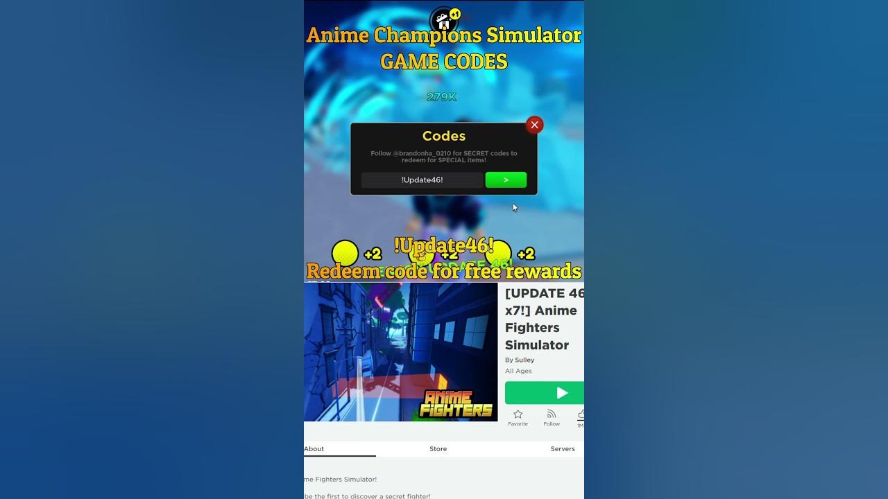 NEW!! (2023) 👊 Roblox Anime Fighters Simulator Codes 👊 ALL *UPDATE* CODES!  #shorts #roblox 