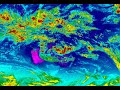 BOM Weather | AHI IR (Ch13) 'rainbow' 2km AUS equirect | 2026-02 Timelapse | IDE00404