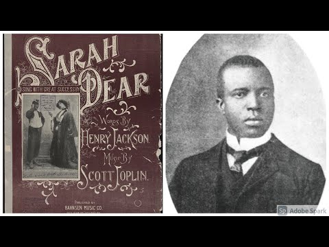 Sarah Dear Music By Scott Joplin 1905 Ragtime Piano Sarah Dear Music By Scott Joplin 1905 Ragtime Piano