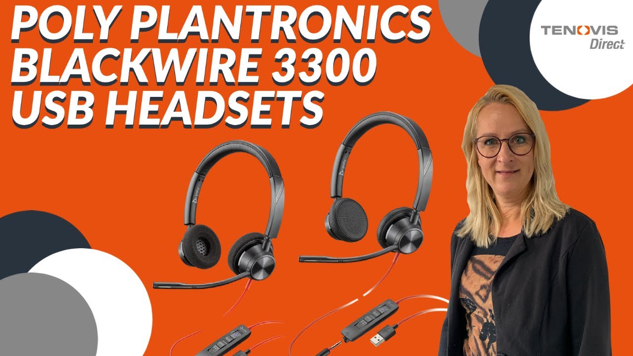 Plantronics Blackwire 3325 USB-A - 3