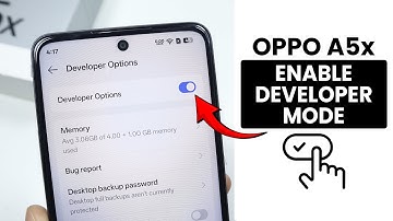 How to Enable Developer Mode in Oppo A5x - Developer Option Setting