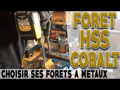 Vidéo: Forets Pour L'inox : Quel Est Le Meilleur Pour Percer L'inox ? Forets Au Cobalt, à Pas Et Autres, Leur Marquage