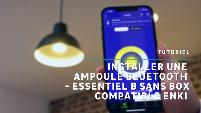 Ampoule led connectée E27, 806Lm = 60W, multicolore et blancs, V-LINK ENKI