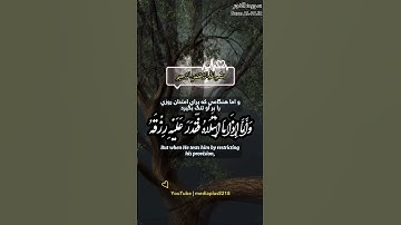تلاوت زیبا قاری عمر الدرویز «سوره الفجر 15_20»❤