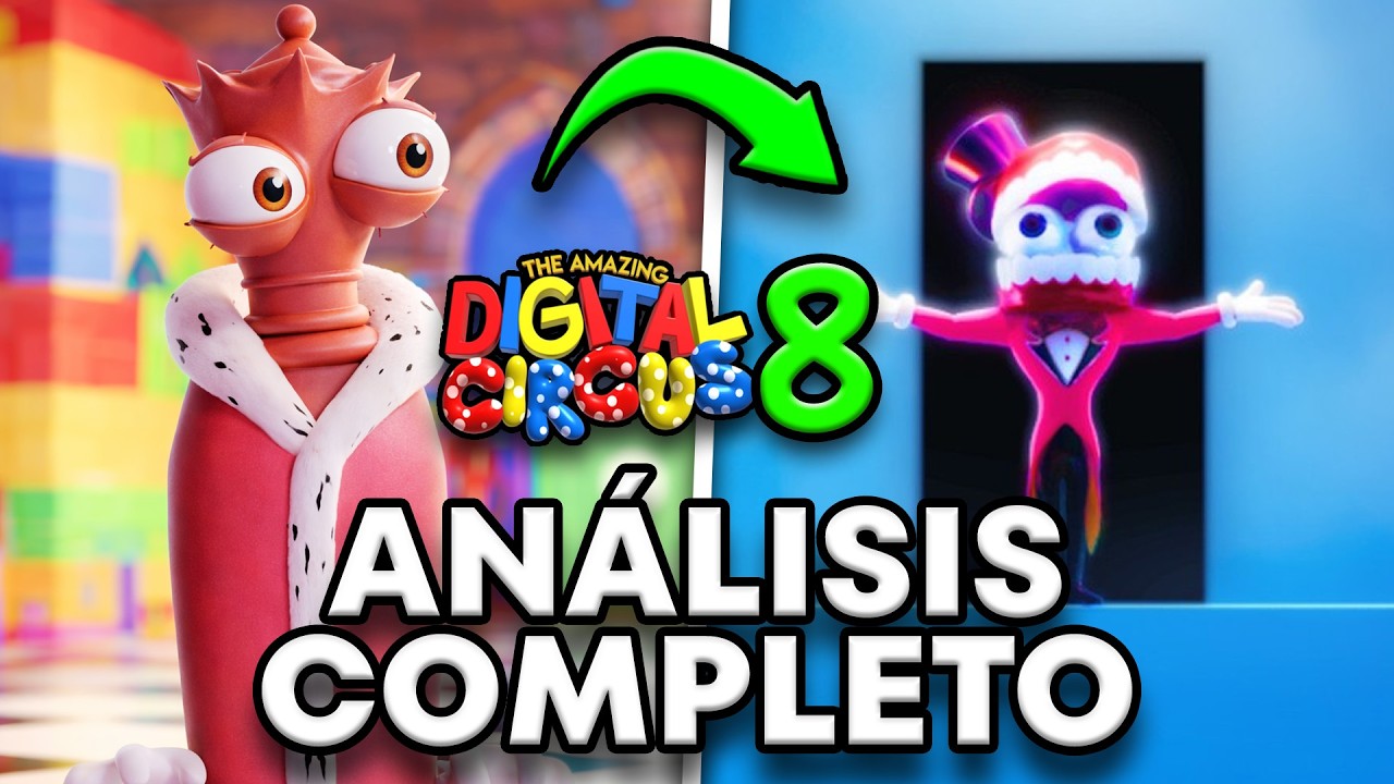 *NUEVO TRÁILER* de Amazing Digital Circus 8 - Análisis COMPLETO (Nuevos Personajes)