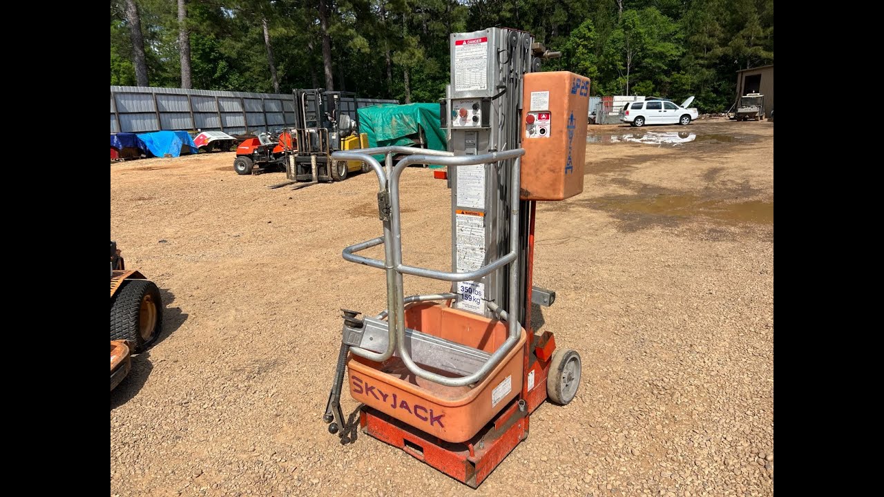 1997 Sky Jack SJP25 Aerial Work Platform Lift SN695 Lot