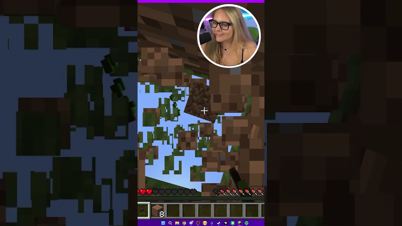 Crowd Control is crazy on Minecraft  #gaming #minecraft #crowdcontrol