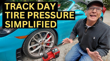 Finally, WET and DRY TRACK DAY TIRE PRESSURE Maintenance SIMPLIFIED 🏎️