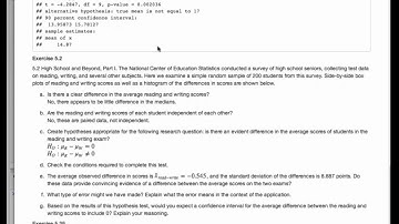 Lab6 Part 2 Inference for Numerical Variables