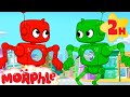 Los bandidos de Orphle | ¡Vídeo de 2 hora! | Morphle en Español | Caricaturas para Niños