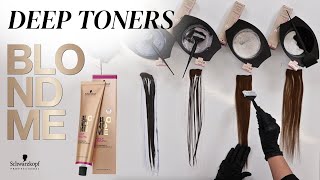 5 Deep Toning Shades 🤎 for Darker Bases | BLONDME Deep Toning | Schwarzkopf Professional