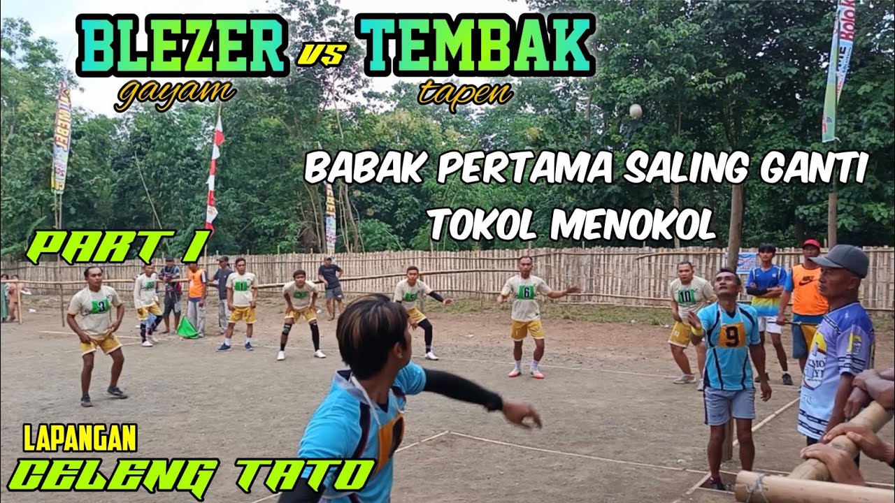 BLEZER VS TEMBAK||BOLA KASTI BONDOWOSO LAGA PERSAHABATAN PART 1