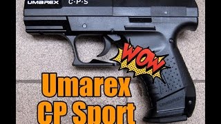 Umarex CP Sport - пистолет, который шокирует! Выдающиеся результаты!