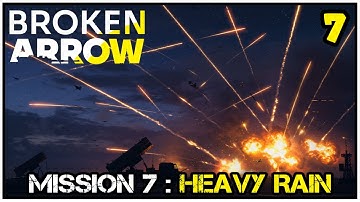 Ballistic Missiles Cover The Night Sky In Broken Arrows 7th Mission Heavy Rain - War In The Baltic