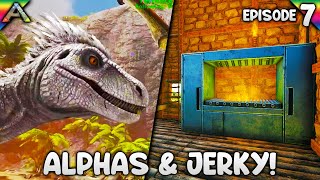 Defending my ARK base against ALPHAS! | Let's Play ARK Survival Evolved: The Island | Episode 7