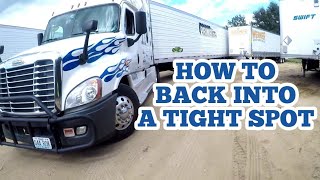 HOW TO Back into a TIGHT SPOT | I explain HOW