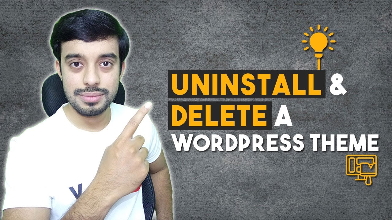 ลบ theme wordpress  New Update  How to Delete a WordPress Theme | Uninstall and Remove a WordPress Theme and Settings Completely