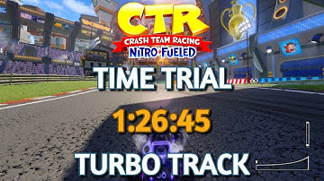 Nitro Fueled: Turbo Track Time Trial In 1:26:45 + 28:42 Lap + 29:49 SL