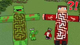 JJ vs Mikey PATIENT Statue Battle in Minecraft !? Maizen