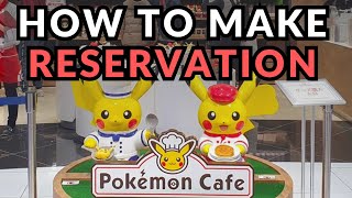 Pokémon Cafe: How to book a reservation! Tips and tricks for Osaka and Tokyo branches