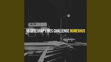16 Speedrap Lines Challenge