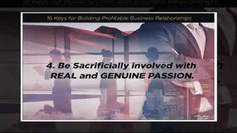 16 Ways to Build Profitable Relationships | How to Network
