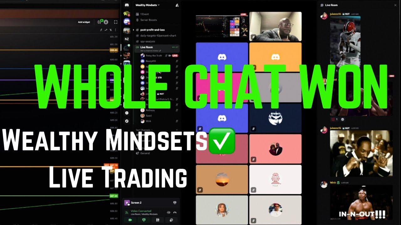 Trading SPY Live session Jan 22,2026 [No Edits. No Cuts].  Market Rebounded after new Inflation Rate