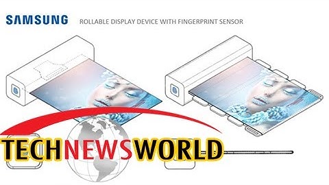 Samsung rollable oled tablet gets fingerprint sensor, ready to become a reality