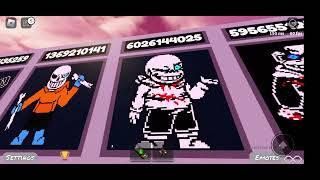 Undertale, Roblox, ID