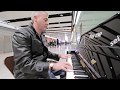 The Best Boogie Woogie Piano at Heathrow Airport