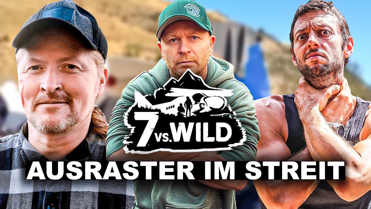 7 vs. Wild STREIT und AUSRASTER! JOEY KELLY gegen STEFAN und HUGO wird GEHATET? und Folge 4 Analyse