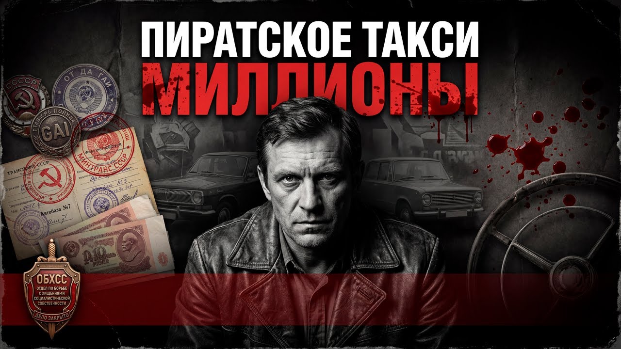 Пиратское такси СССР: теневой бизнес на колёсах