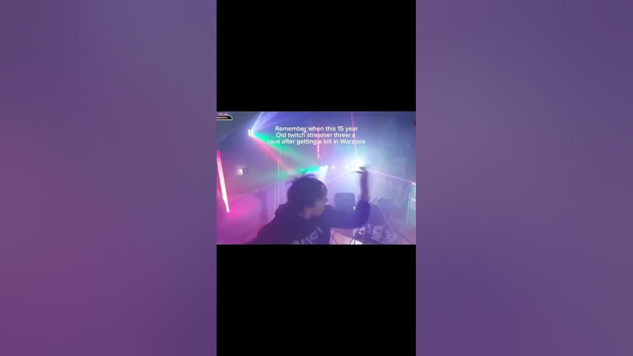 15 Year Old Twitch Streamer Throws A Rave 15 year old twitch streamer threw rave - YouTube
