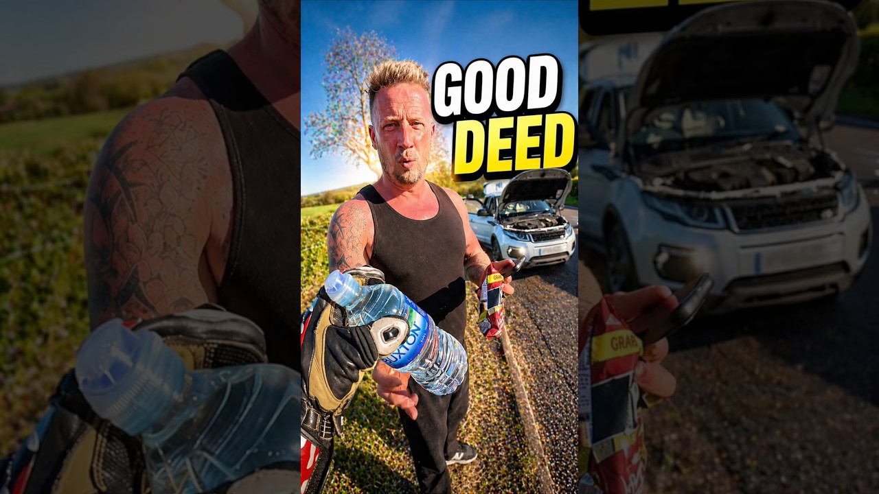If you can help… HELP! 👏 #wholesome #motojimm #motovlog #energy #goodvibes