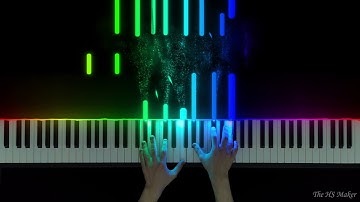 Clair de Lune - Debussy (Piano LED Visualizer Rainbow Test)