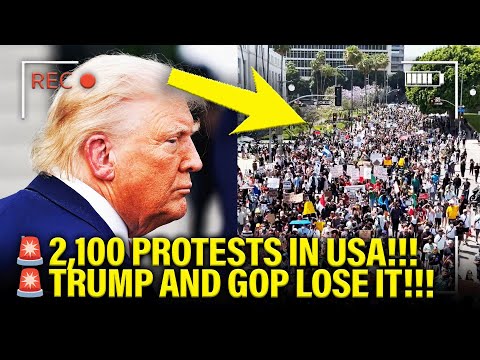 Trump INSTANTLY TERRIFIED as NO KINGS Protests ERUPT