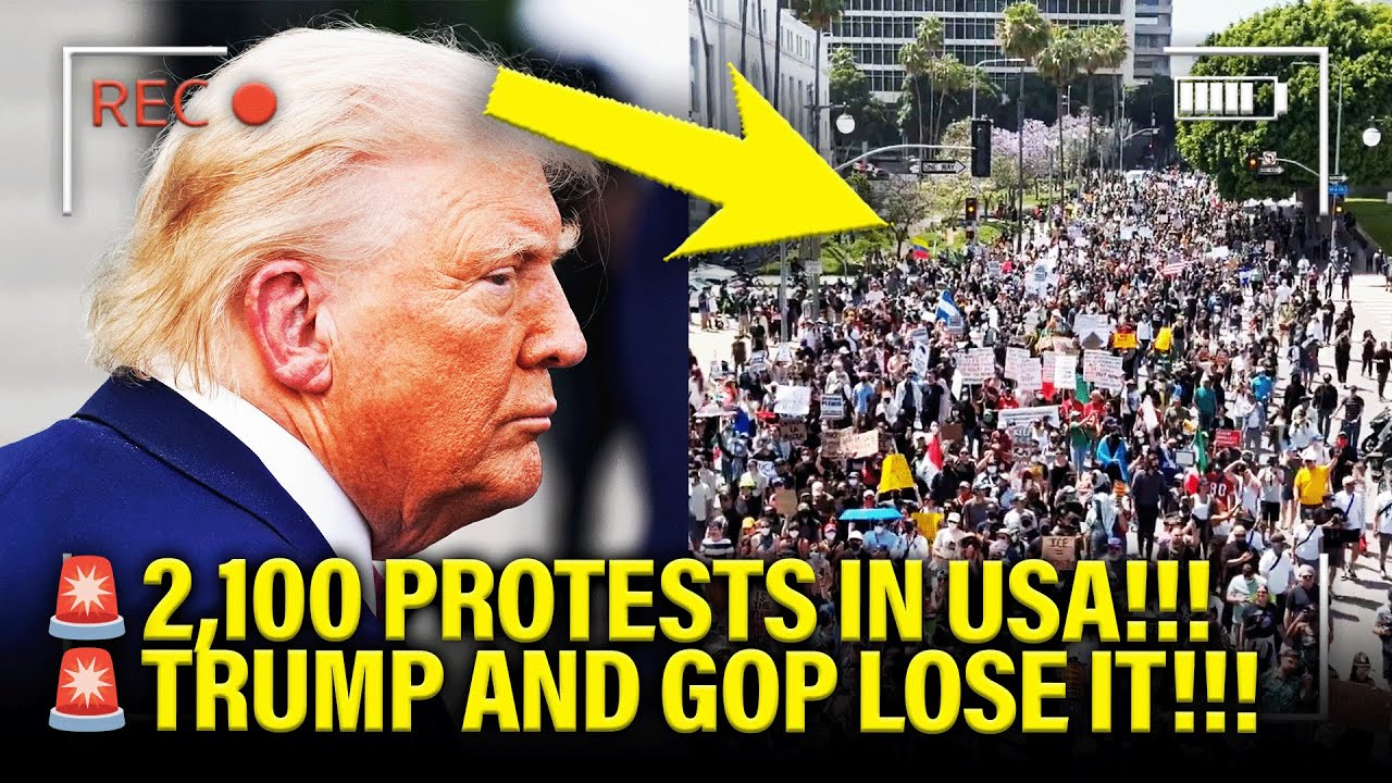 Trump INSTANTLY TERRIFIED as NO KINGS Protests ERUPT