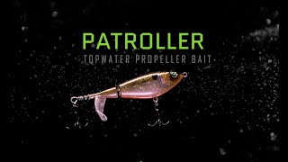 Get Vicious 💥 Strikes with the All New Mach Patroller 90 Topwater  Propeller Bait 