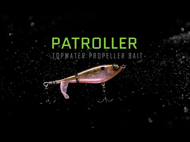 Get Vicious 💥 Strikes with the All New Mach Patroller 90 Topwater  Propeller Bait 