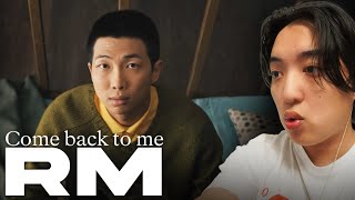 RM 'Come back to me' MV REACTION · First Time