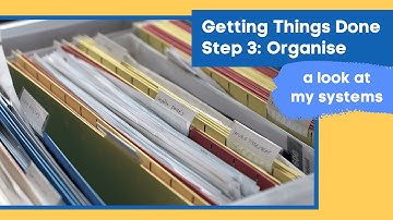 Implementing Getting Things Done 2021 – Pt 4: What is the GTD organise stage? | Plan Inspire Create