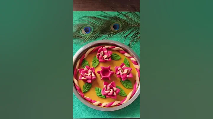 Navratri Pooja Thali Decoration Idea l DIY l Aarti Thali Decoration l Navratri/Ganpati/ Diwali