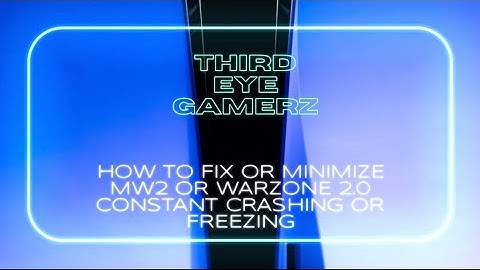 How to fix MW2 & Warzone 2 from Crashing and Freezing| PS5 & Xbox !| Call of duty: Modern Warfare ll