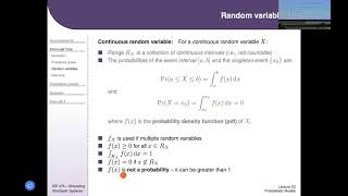 IEE 475: Lecture D2 (2025-09-23): Probabilistic Models