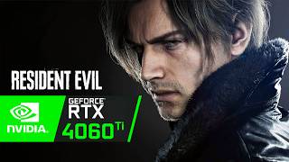 Resident Evil Franchise on RTX 4060 Ti - RE 2 3 4 5 6 7 8