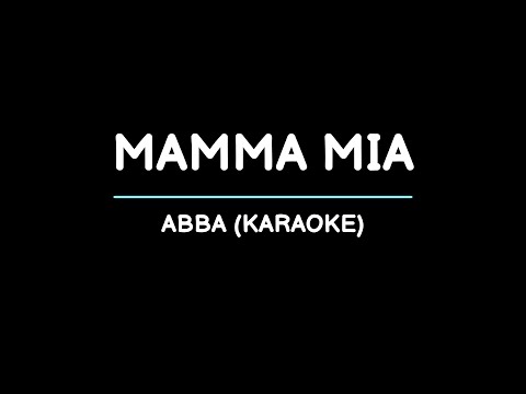 Mamma Mia - ABBA (Karaoke)