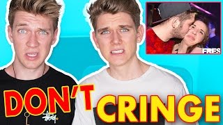 TRY NOT TO CRINGE CHALLENGE | Collins Key React