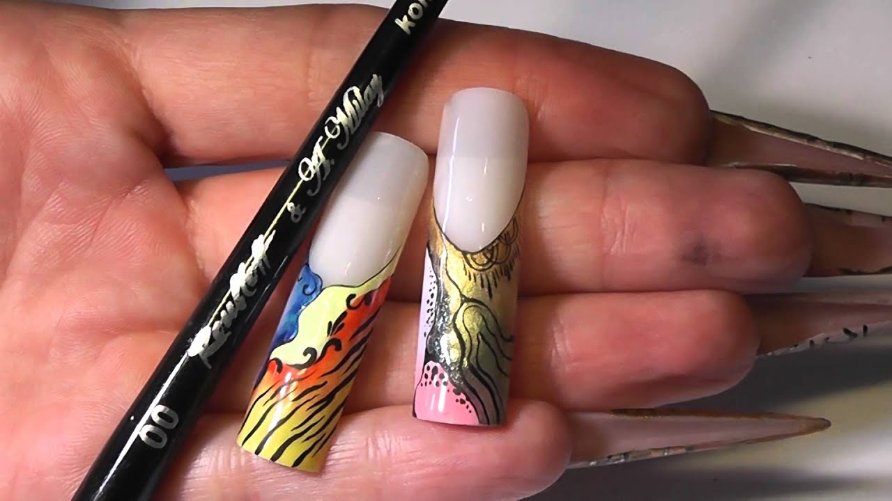 FirstGel present A.Milay & Kolinsky brushes