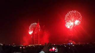 2015 Burj Al Arab Fireworks was so amazing😉