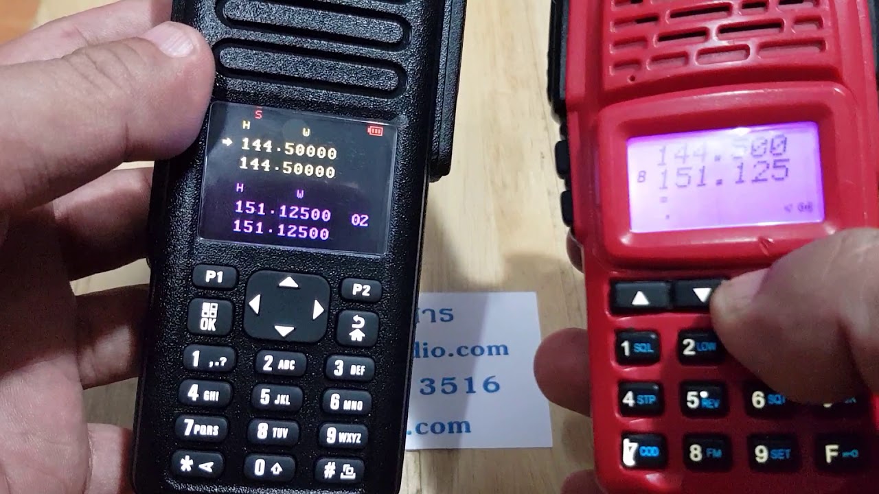 วิธีฟัง 2 ช่องพร้อมกัน (Standby) Motorola GP8668